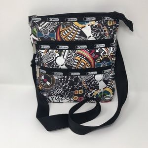 LeSportsac 3-Zip Crossover Bag